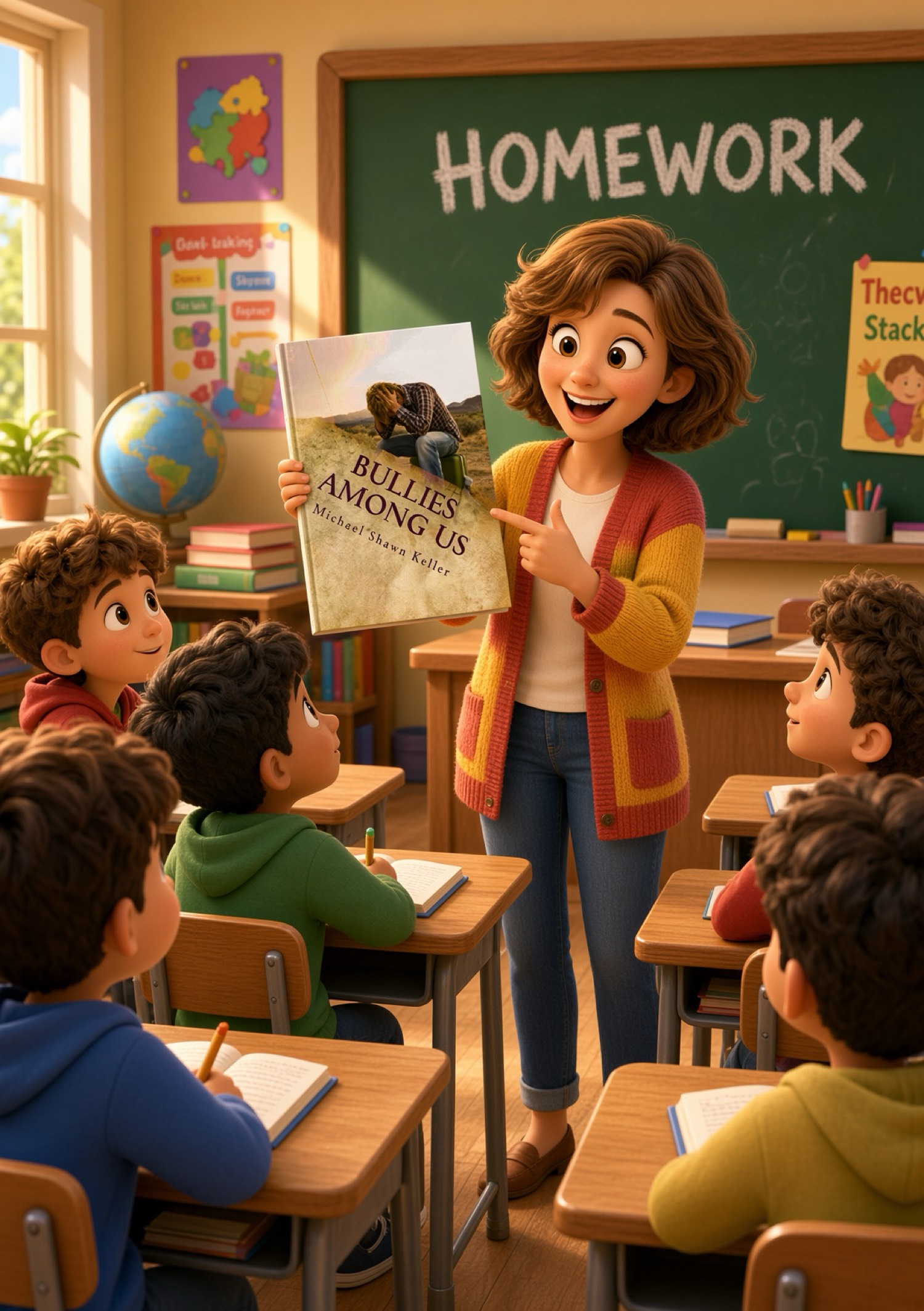 Cada salón debería tener un ejemplar de Bullies Among Us