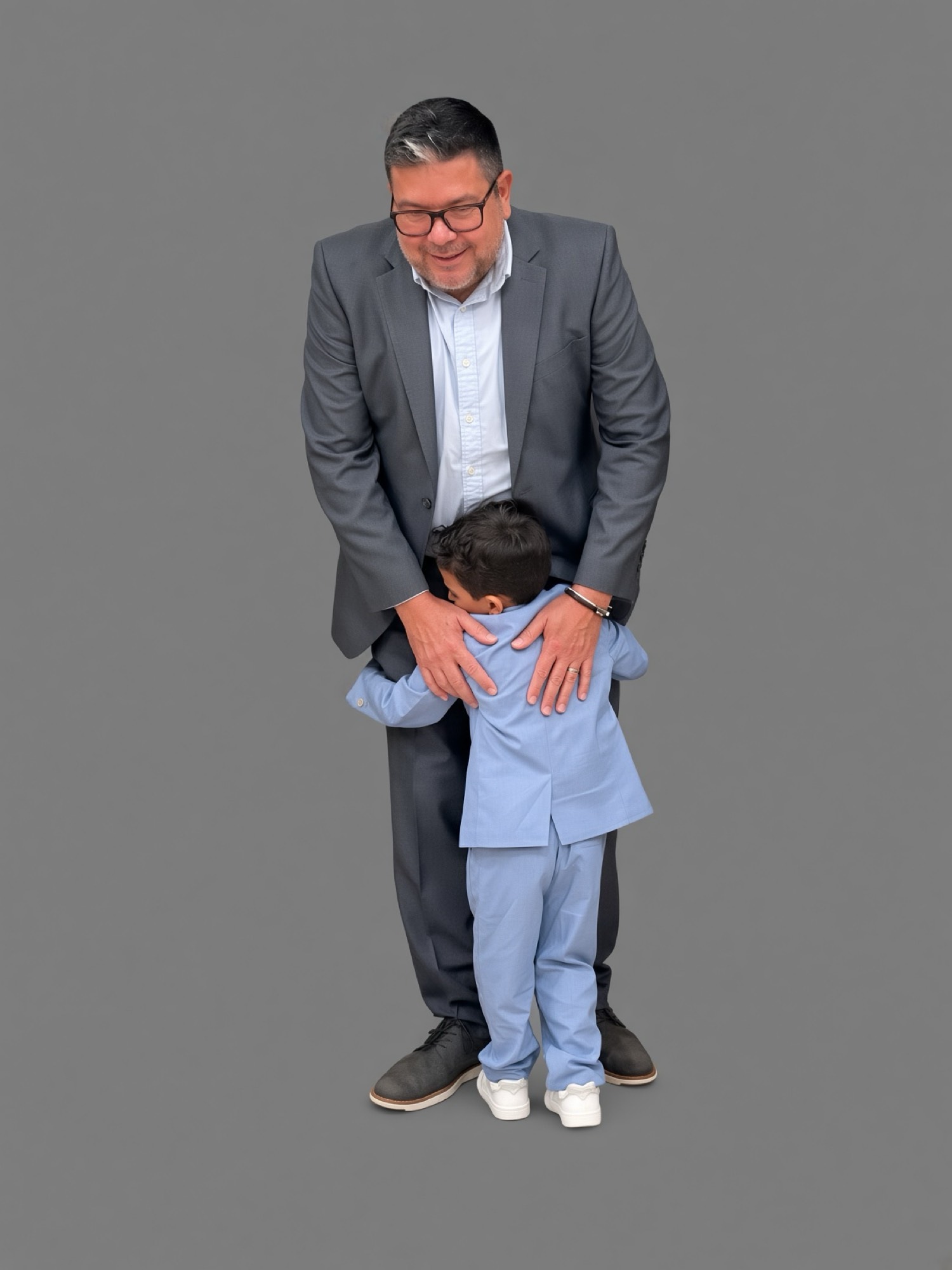 Michael Shawn Keller with his son, Jack